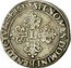 France 1/2 Franc Louis XIII 1615 S KM# 77.5 SIT NOMEN DOMINI BENEDICTVM 1615 L coin reverse