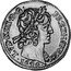 France 1/2 Louis D'or Louis XIII 1640 A KM# 103 LVD XIII D G FR ET NAV REX 1640 coin obverse