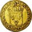 France 1/2 Louis D'or Louis XIV 1691 Numeral 9 KM# 277.17 9 SIT NOMEN DOMINI BENEDICTVM 1691 coin reverse