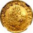 France 1/2 Louis D'or Louis XIV 1694 W KM# 301.17 LVD XIIII D G FR ET NAV REX 1694 coin obverse
