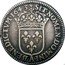 France 1/24 ECU Louis XIII 1643 A Point KM# 138 SIT NOMEN DOMINI A BENEDICTVM 1643 coin reverse