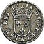 France 1/24 ECU Louis XIV 1644 A KM# 154 16 44 D G FR ET A NAV REX coin reverse