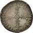 France 1/4 ECU Henry IV 1603 Z KM# 30 SIT NOMEN DOMINI BENEDICTVM 1602 Z coin reverse