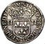 France 1/4 ECU Louis XIII 1641 AR KM# 47.22 SIT NOMEN DOMI NI BENEDICTVM II II coin reverse