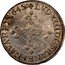 France 1/4 ECU Louis XIII 1642 D KM# 47.4 LVD XIII D G FRAN ET NAVA REX 1642 coin obverse