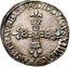France 1/4 ECU Louis XIV 1644 K KM# 142.9 LVDOVICVS XIIII D G FRAN ET NAV REX 1644 coin obverse