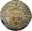 France 1/4 ECU Louis XIV 1645 F KM# 142.5 SIT NOMEN DOMINI BENEDICTVM F II II coin reverse