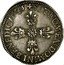 France 1/4 ECU Louis XIV 1645 G KM# 142.6 SIT NOMEN DOMINI BENEDICTVM 1643 coin obverse