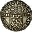 France 1/4 ECU Louis XIV 1645 G KM# 142.6 LVDOVICVS XIIII D G FRAN ET NAVA REX G II II coin reverse