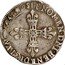 France 1/4 ECU Louis XIV 1645 N KM# 142.12 SIT NOMEN DNI BENEDICTVM 1643 coin obverse