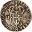 France 1/4 ECU Louis XIV 1645 N KM# 142.12 LVDOVICUS XIIII D G FRAN ET NAV REX II II N coin reverse