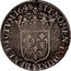 France 1/4 ECU Louis XIV 1648 F KM# 162.7 SIT NOMEN DOMINI F BENEDICTVM 1648 coin reverse