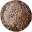 France 1/4 ECU Louis XIV 1651 Crossed palms KM# 187.1 LVD.XIIII.D.G FR.ET.NA.RE.BD coin obverse