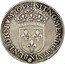 France 1/4 ECU Louis XIV 1653 X KM# 162.20 SIT NOMEN DOMINI X BENEDICTVM 1653 coin reverse