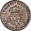 France 1/4 ECU Louis XIV 1688 Crowned L KM# 260.2 SIT NOMEN DOMINI L BENEDICTVM 1688 coin reverse