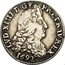 France 1/4 ECU (Louis XIV) KM# 270.6 LVD XIIII D G FR ET NAV REX 1692 coin obverse