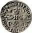France 1/4 Franc Henry IV 1603 KM# 18 SIT NOMEN DOMINI BENEDICTVM 1603 H coin reverse