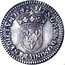France 1/48 ECU Louis XIII 1642 A KM# 130 SIT NOMEN DOMINI A BENEDICTVM 1642 coin reverse