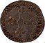France 1/8 ECU Louis XIII 1642 AR KM# 44.18 SIT NOMEN DOM AR BENEDICTVM 1642 coin reverse