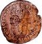 France 15 Deniers Louis XIV 1692 E KM# 287.2 SIT NOMEN DOMINI BENEDICTVM 1692 coin reverse
