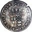 France 15 Deniers Louis XIV 1697 KM# 289 .SIT. NOMEN. DOMINI. BENEDICTVM. 1697 coin reverse