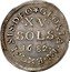 France 15 Sols (1/8 ECU) Louis XIV 1682 KM# 249 XV SOLS 1682 GLORIA IN EXCELSIS DEO coin reverse
