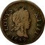France 3 Deniers (Liard) Louis XIV 1649 A KM# 171 LOVYS XIIII 1649 coin obverse