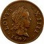 France 3 Deniers Louis XIV 1649 A KM# 170 LOVYS XIIII 1649 coin obverse