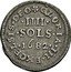 France 4 Sols Louis XIV 1682 KM# 247 GLORIA. IN. EXCELSIS. DEO. .IIII..SOLS. .1682. coin reverse