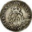 France 4 Sols 2 Deniers Louis XIV 1692 Crowned L KM# 281.8 DOMINE SALVVM FAC REGEM L coin reverse