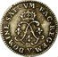 France 4 Sols 2 Deniers Louis XIV 1692 Y KM# 281.18 Y DOMINE SALVVM FAC REGEM coin reverse