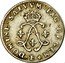 France 4 Sols 2 Deniers Louis XIV 1693 E KM# 281.5 DOMINE SALVVM FAC REGEM E coin reverse