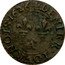 France Denier Tournois Louis XIII 1626 A KM# 70.1 DENIER TOVRNOIS 1626 A coin reverse