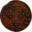 France Double Lorrain Louis XIII 1636 KM# 87 DOVBLE LORRAIN 1636 coin reverse