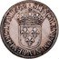 France ECU Louis XIII 1642 KM# 120.3 SIT NOMEN DOMINI A BENEDICTVM 1642 coin reverse
