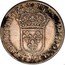 France ECU Louis XIV 1644 A KM# 144.2 SIT NOMEN DOMINI A BENEDICTVM 1644 coin reverse