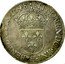 France ECU Louis XIV 1648 H KM# 155.7 SIT NOMEN DOMINI H BENEDICTVM 1648 coin reverse