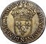 France ECU Louis XIV 1649 N KM# 155.12 SIT NOMEN DOMINI N BENEDICTVM 1649 coin reverse