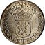 France ECU Louis XIV 1652 T KM# 155.16 SIT NOMEN DOMINI T BENEDICTVM 1652 coin reverse