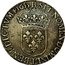 France ECU Louis XIV 1653 L KM# 155.10 SIT NOMEN DOMINI L BENEDICTVM 1653 coin reverse