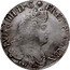 France ECU Louis XIV 1691 Crowned L KM# 275.17 LVD XIIII D G FR ET NAV REX 1691 coin obverse