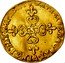 France ECU D’or Louis XIII 1615 S KM# 41.15 CHRISTVS REGNAT VINCIT ET IMP 1641 S coin reverse