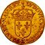 France ECU D’or Louis XIII 1639 X KM# 41.17 LVDOVICVS XIII D G FRAN ET NAV REX X coin obverse