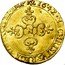 France ECU D’or Louis XIII 1642 N KM# 41.13 CHRISTVS REGNAT VINCIT ET IMP 1642 N coin reverse
