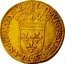France ECU D’or Louis XIV 1643 A KM# 146.1 LVDOVICVS XIIII D G FRAN ET NAVA REX coin obverse