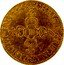 France ECU D’or Louis XIV 1645 D KM# 146.5 CHRISTVS REGNAT VINCIT ET IMP 1645 D coin reverse
