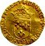 France ECU D’or (Henry IV) KM# 10.5 HENRICVS IIII D G FRANC ET NAVA REX coin obverse