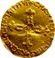 France ECU D’or (Henry IV) KM# 10.5 CHRISTVS REGNAT VINCIT ET IMPERAT 9 1591 coin reverse