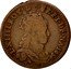 France Liard Louis XIV 1656 KM# 192.3 L XIIII ROY DE FR ET DE NA 1656 coin obverse