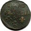 France Liard Louis XIV 1697 S KM# 284.14 LIARD DE FRANCE S coin reverse